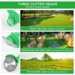 Débroussailleuse Sans Fil Avec Batterie 21 V Et Chargeur, Débroussailleuse électrique, Manche Télescopique, Sans Fil Léger Pour Couper La Pelouse, L'entretien De La Pelouse -Jardin Doux Soldes Magasin 89650073 3