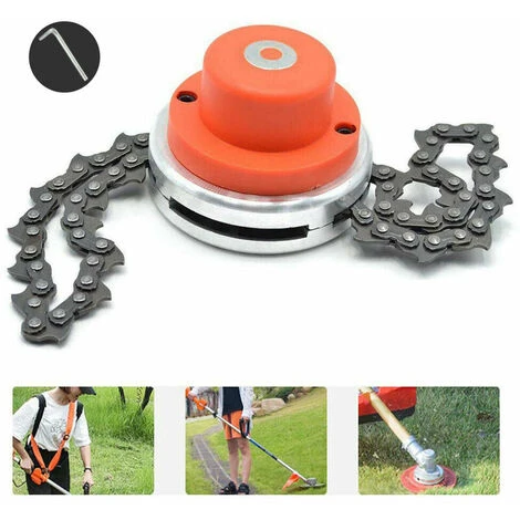 Chaine Tondeuse A Gazon Jardin A Tete Debroussailleuse (rouge) 3 Chaine Tondeuse A Gazon Jardin A Tete Debroussailleuse (rouge)