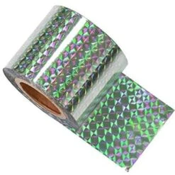 Bande Repulsif 4.8cmX80M Anti Pigeon Effaroucheur D'oiseaux Double Face Anti Oiseaux Bande Anti-Oiseaux Holographique Brillant Pour Effrayer Les Oiseaux Effaroucheur D' Oiseaux Versailles -Jardin Doux Soldes Magasin 90583614 3