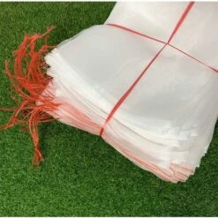 Sacs De Protection Des Fruits Sacs En Maille De Nylon Réutilisables Pour Plante Légume Fleur Cordon Insecte Barrière Anti-Oiseaux 100 Pièces (15x10cm) -Jardin Doux Soldes Magasin 90995313 3