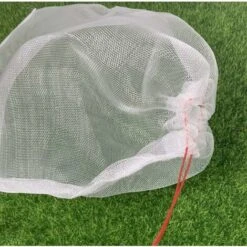 Sacs De Protection Des Fruits Sacs En Maille De Nylon Réutilisables Pour Plante Légume Fleur Cordon Insecte Barrière Anti-Oiseaux 100 Pièces (15x10cm) -Jardin Doux Soldes Magasin 90995313 4