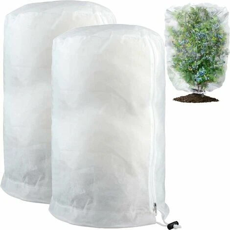 Housses De Protection Pour Plantes, Couverture D'hiver En Polaire 80 G/m² Pour Protéger Toutes Vos Grandes Plantes En Pot Résistantes Au Gel, Beige, Lot De 2 (80 X 100 Cm) 3 Housses De Protection Pour Plantes, Couverture D'hiver En Polaire 80 G/m² Pour Protéger Toutes Vos Grandes Plantes En Pot Résistantes Au Gel, Beige, Lot De 2 (80 X 100 Cm)