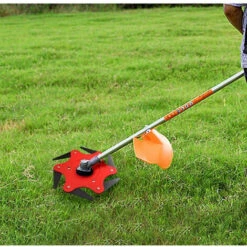 Tête De Rasoir En Acier, Mise à Niveau Professionnelle En Métal, Lame De Désherbage Universelle (rouge), 1 Pièce, Diamètre 245 Mm -Jardin Doux Soldes Magasin 92001413 4