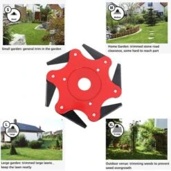 Tete De Tondeuse, Tondeuse A 6 Lames En Acier 10 Tete De Tondeuse, Tondeuse A 6 Lames En Acier -Jardin Doux Soldes Magasin 92923547 4