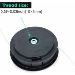 Tête De Débroussailleuse Load E Go Head,130 MM, M 10X1.25 F, Tête De Débroussailleuse Universelle En Métal, S'adapter à Toutes Les Débroussailleuses Sthil, Husquarna, Stiga -Jardin Doux Soldes Magasin 93579433 3