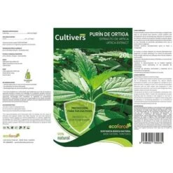 CULTIVERS Lait D'ortie Biologique 20 L. Action Insecticide, Fongicide, Acaricide. Corrige La Chlorose Ferrique. Substance De Base Naturelle Pour La Lutte Contre Les Parasites Et Les Champignons -Jardin Doux Soldes Magasin 93581646 3