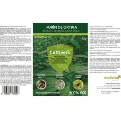 Boue D'ortie Biologique CULTIVERS, 1 L. Action Insecticide, Fongicide Et Acaricide Naturelle Pour Les Plantes D'intérieur Et D'extérieur. Lutte Contre Les Parasites Et Les Champignons. Produit Prêt à -Jardin Doux Soldes Magasin 93581682 4