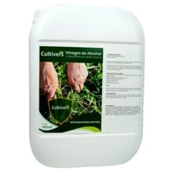 CULTIVERS Vinaigre Alcoolique 10 L. Herbicide 100% Naturel. Éliminez Les Mauvaises Herbes. Nettoyant Pour Système D'irrigation. Fongicide Et Bactéricide Régulateur De PH Naturel