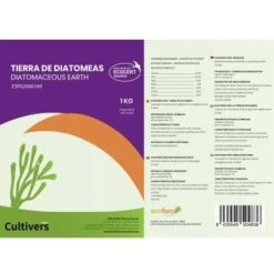 CULTIVERS Terre Diatomée 5 Kg Micronisée - 100% Naturel Et Écologique - Non Calciné De Haute Pureté, Pas De Traitements Ni De Résidus - Qualité Alimentaire E55Ic -Jardin Doux Soldes Magasin 93581909 4