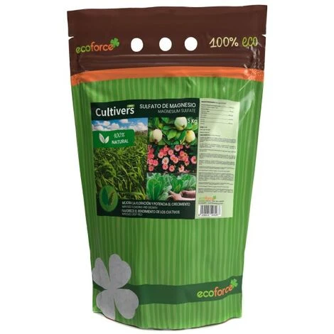 CULTIVERS Sulfate De Magnésium 5 Kg Engrais Universel 100% Naturel Favorise La Croissance Des Cultures, Des Jardins Et Des Plantes D'Intérieur - Engrais Magnésium Haute Solubilité 3 CULTIVERS Sulfate De Magnésium 5 Kg Engrais Universel 100% Naturel Favorise La Croissance Des Cultures, Des Jardins Et Des Plantes D'Intérieur - Engrais Magnésium Haute Solubilité
