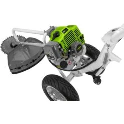 Débroussailleuse Thermique 52cm³ à Roues Lame Ø 255 Mm Autonomie 1h30 VITO -Jardin Doux Soldes Magasin 94171472 3