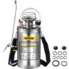 VEVOR Pulvérisateur Acier Inoxydable Pulvérisateur à Pompe Manuelle Capacité 6 L -Jardin Doux Soldes Magasin 94750346 1