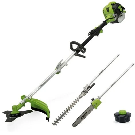 Débroussailleuse Thermique 4 Outils En 1 Moteur 2T 33 Cm³ Taille Haies Coupe Bordures Elagueuse VITO 3 Débroussailleuse Thermique 4 Outils En 1 Moteur 2T 33 Cm³ Taille Haies Coupe Bordures Elagueuse VITO