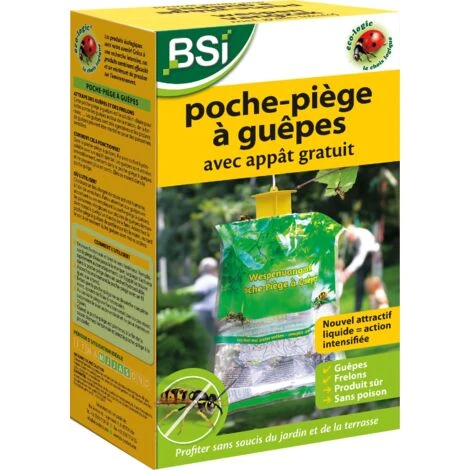 Poche-piège à Guêpes Et Frelons (dont Asiatiques). BSI. 50086 3 Poche-piège à Guêpes Et Frelons (dont Asiatiques). BSI. 50086