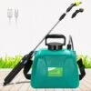 Pulvérisateur À Piles De 1,35 Gallon/5 L, Pulvérisateur Électrique Avec Poignée De Chargement Usb, Pulvérisateur De Jardin Portable Avec Manche Télescopique, 3 Buses Et Bandoulière Réglable