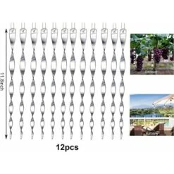 1 Pièces Oiseaux Effaroucheur Avec 12 Pièces Répulsif Oiseaux Répulsif Vol Faucon Cerf-volant Pour Jardin épouvantail Cour Maison Décoration 9 1 Pièces Oiseaux Effaroucheur Avec 12 Pièces Répulsif Oiseaux Répulsif Vol Faucon Cerf-volant Pour Jardin épouvantail Cour Maison Décoration -Jardin Doux Soldes Magasin 96502104 3