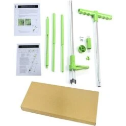 Extracteur De Mauvaises Herbes Manuel Avec Poignée En Acier Et 3 Griffes -Jardin Doux Soldes Magasin 97500529 3