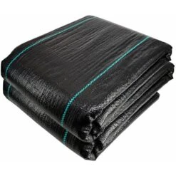 Toile De Paillage Contre Les Mauvaises Herbes 25Mx2M Anti-UV 100g/m2