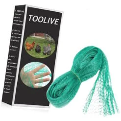 Filet Anti-oiseau Lourd Clôture De Jardin Et Cultures Clôture De Protection Maille Anti Oiseau Cerf Chat Chien Poulet 5m 20m