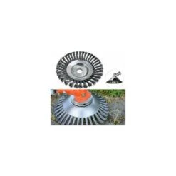 Tête De Brosse De Débroussailleuse, Brosse De Débroussailleuse Ronde, Désherbage à Tête De Fil De 6 Pouces, Tondeuse à Gazon, Accessoires De Débroussailleuse -Jardin Doux Soldes Magasin 98182710 3