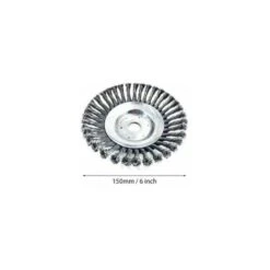 Tête De Brosse De Débroussailleuse, Brosse De Débroussailleuse Ronde, Désherbage à Tête De Fil De 6 Pouces, Tondeuse à Gazon, Accessoires De Débroussailleuse -Jardin Doux Soldes Magasin 98182710 5