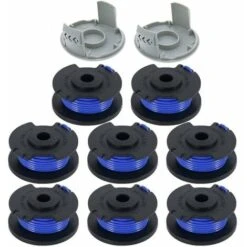 Bobines De Fil De Rechange Pour Débroussailleuse Compatible Ryobi One+ AC14RL3A Remplacement Du Fil De Coupe Et Du Câble De Coupe De La Tête Faucheuse à Bobine