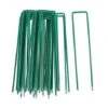 50pcs Piquets De Fixation Pour Jardin, Pelouse Agrafes En Forme De U Pour Bâche Anti-Mauvaises Herbes, Galvanisés à Chaud (150 Mm De Hauteur) -Jardin Doux Soldes Magasin 99448315 1