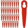 Accessoire Pour Débroussailleuse 40 Pièces Accessoires De Lames En Plastique De Rechange Compatibles Avec Stihl Polycut 2-2 -Jardin Doux Soldes Magasin 99705625 1